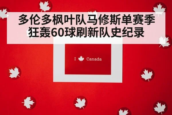 多伦多枫叶队马修斯单赛季狂轰60球刷新队史纪录